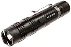 Police Stun Gun M12 Max Volt Self Defense Rechargeable Led Flashlight Black