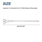 13-18mm Cable Pulling Socks Grip 0 6 M Stainless Wire Mesh Puller Socks Grips