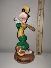 Disneyland Resort Baseball Goofy Bobblehead 9  Sports Walt Disney Nodder Resin