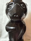 Vintage Smirnoff Black Amethyst Bear Shape Bottle K  mmel Post Prohibition Mark