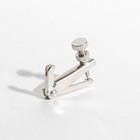 4pcs Violin Tuners - 1 4-1 2 Size - Stainless Steel  silver 