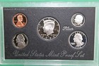1993 United States Mint Annual 5 Coin Silver Proof Set
