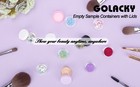10 Gram 20 Count Sample Containers  Small Plastic Containers With Lids  Empty