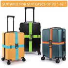 4 Pack Luggage Straps 79  Long Belts Keep Suitcase Secure While Traveling  Ts   