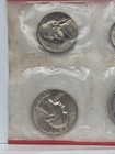 1959 Denver Mint Uncirculated Set Missing Half - 90  Silver Quarter   Dime