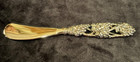 Vintage Ornate Grapevine Silver Plate Bread Butter Jam Jelly Cheese Spreader