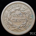 1853 Braided Hair Large Cent   Stunning High Grade 1c Coin   Free Shipping   Tcc