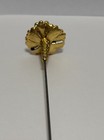 Lovely Antique vintage Style  Handcrafted Hatpin-purple Enamel Head