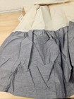 Pottery Barn Kids Chambray Blue Bedskirt 100  Cotton Sz Twin Nos Farmhouse 