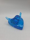 Blue Bird Of Happiness Heart Ring Holder Signed By Byron Hicks 1988 
