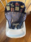Vintage Graco Wind Up Crank Baby Swing