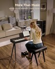      Donner Oura S100 Digital Piano Keyboard 88 Weighted Key With Stand 3 Pedal