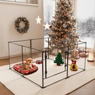 8 Panel Transparent Indoor Acrylic Dog Playpen Luxury Pet Puppy Whelping Pen Box