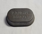Antique Brown   Polson s Paisley Flour Advertising Miniature 3  Tin Loaf Pan 