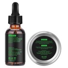 Beard Kit Beard Growth Grooming Kit W Oil  Balm  Brush  Comb  Scissors  E-book