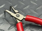 Snap-on Tools Red Soft Grip 5  90   Bent Needle Nose Precision Pliers P92650a New