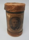      Vintage 1905 Edison Gold Moulded Records Cylinder Tube Antique W cotton Liner