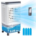 3-in-1 Evaporative Air Cooler Swamp Portable Humidifier Fan 12h Timer 5 28gal