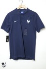 Men   s Nwt Nike Polo S France National Team Fff Shirt Navy Blue Soccer World Cup
