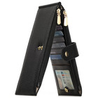 Women Lady Clutch Leather Wallet Long Card Holder Bag Case Purse Handbag Black