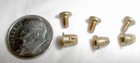 3 Pair Body Mount Inserts Brass By Revell Monogram Original Vintage Nos