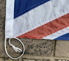 2 0 Yard Union Jack Flag Large Vintage Handmade  Fully Sewn Traditionall  31