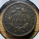 1838 Coronet Head Large Cent - Actual Coin Shown - Free Shipping Tracking Inv601