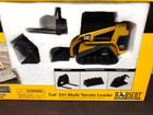 Norscot Cat 247 Multi-terrain Loader Skid Steer W  Attachments 1 32 Scale