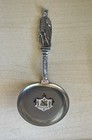 Antique King Kamehameha Sterling Silver Hawaii Royal Coat Of Arms Spoon 40gr 