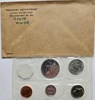 1960 Franklin Us Proof Set  5 Coins With Original Government Envelope