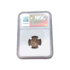 Silver Ancient India Jital Bull   Horseman - Ngc Genuine