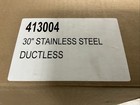Broan 41000 Series 30 In Ductless Under Cabinet Range Hood - Stainless Steel   