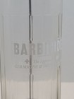 Barbicide Disinfectant Glass Jar King Research Inc Lg 11 5  Tall  Vintage Barber