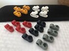 Vintage Football Helmet Facemask Clips Reproduce New   Gray 