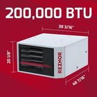 Reznor Udxc-200 200 000 Btu Natural Gas Unit Heater Ceiling Mount  ships Free 