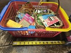 Vintage Sewing Lot Notions Needle Books Wooden Spools Dillons Ks Advertising