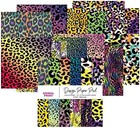 Scrapbooking Paper Pad Craft Cardstock Leopard Pattern