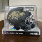 Baltimore Ravens Salute To Service 4 Mini Speed Football Helmet Nfl 