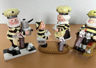 Lot Of 5 Kurt Adler Hershey s 5 5  Collectible Figurines