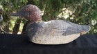 Vintage 1925 - 1929 Gundelfinger Canvasback Drake Duck Decoy - Original Paint
