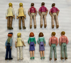 Vintage Lot Of 11 Playskool Dollhouse Figures