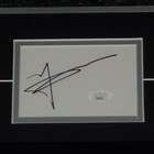 Interstellar 11x17 Movie Poster Deluxe Framed With Matthew Mcconaughey Autograph