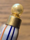 Antique Art Glass Perfume Scent Bottle Hand Blown Glass Dipper  2148