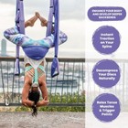Yoga Swing Set For Home   Outdoor   Easy Setup For Strength  Balance   Back Pain