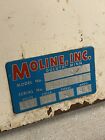 Moline 250 Commercial Bagel Slicer Machine Ge 1 6 Hp Motor Tested And Working