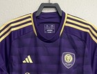 Adidas Orlando City Sc Authentic Soccer Home Jersey Mens Size Large L Ic9626 New