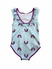 Sweethoney Size 18 Months Purple Rainbow Print One Piece Dance Leotard
