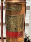 Antique Kontrol Stempel Copper And Brass Fire Extinguisher 24    Tall Great Shape