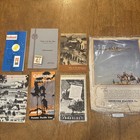 Lot Of 75  Vintage Ephemera Travel Ballet Program Menus Airline Maps Advertising