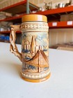 Vintage San Francisco Beer Stein Made In Japan Golden Gate Bridge Cable Car